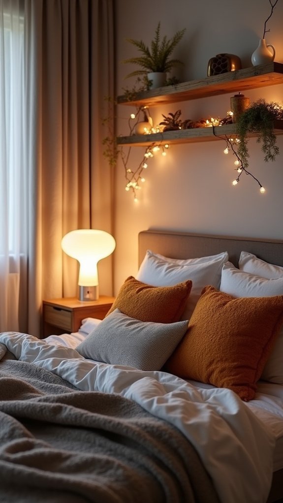 layered lighting for ambiance