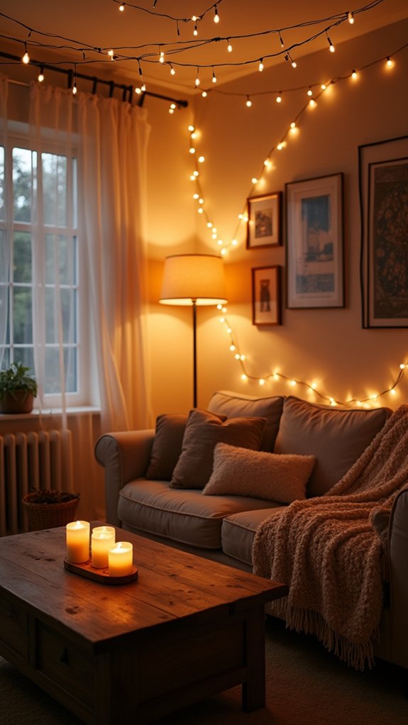 layered lighting for ambiance