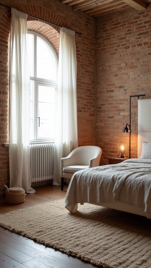 layered rugs enhance warmth