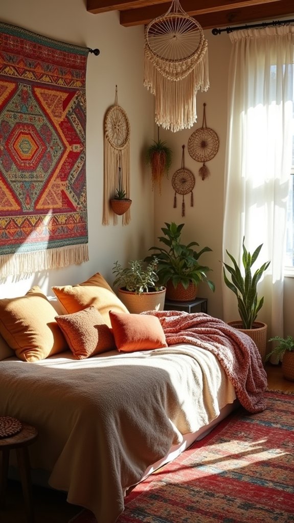 layered textiles for coziness
