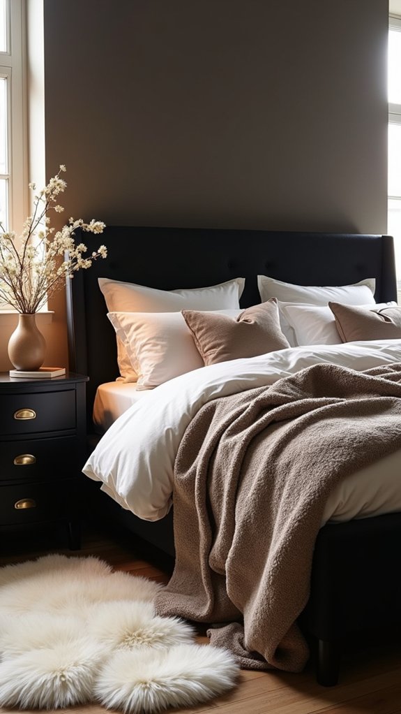 layered textiles for coziness