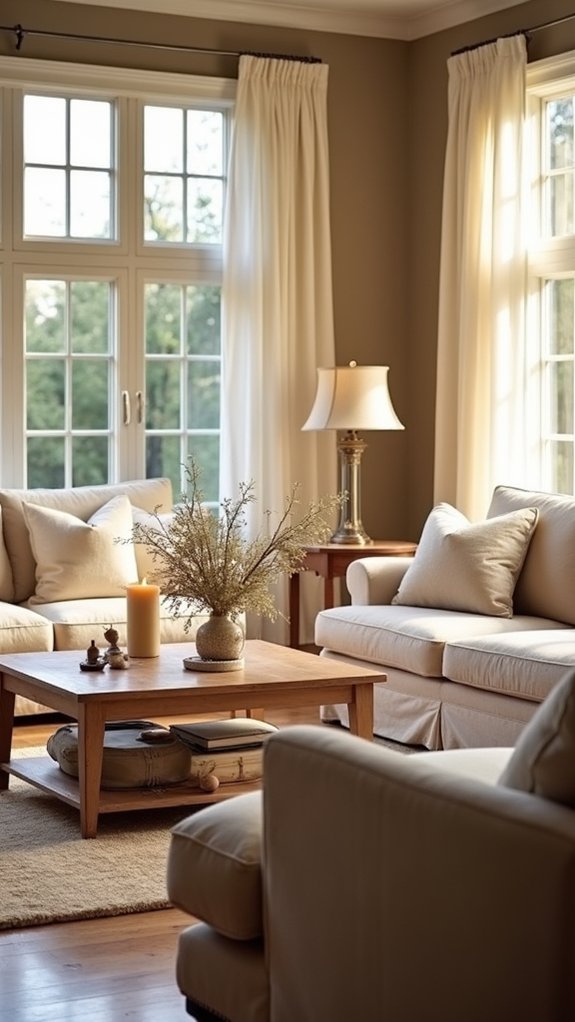 layered warm lighting options
