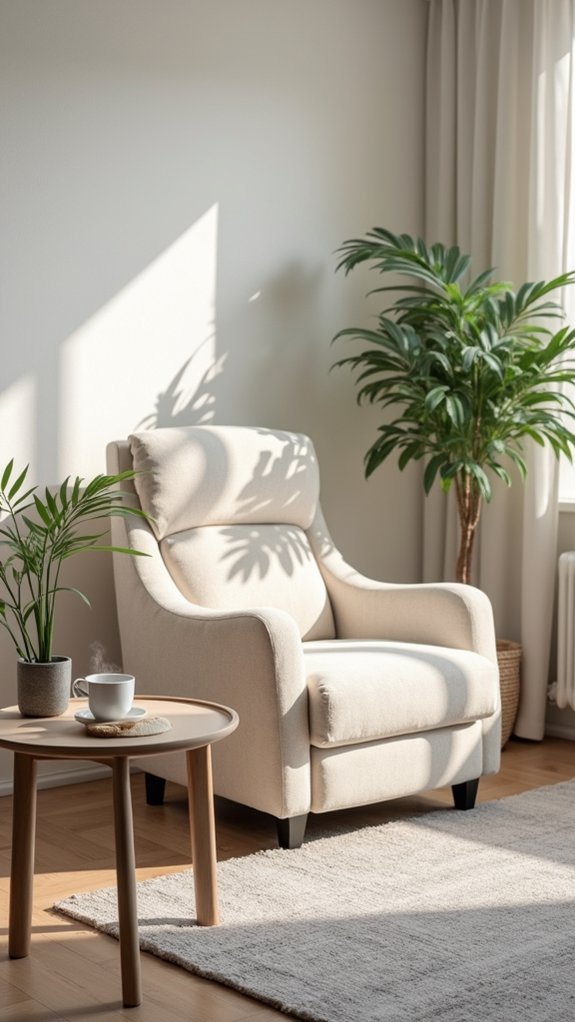 light airy minimalist design