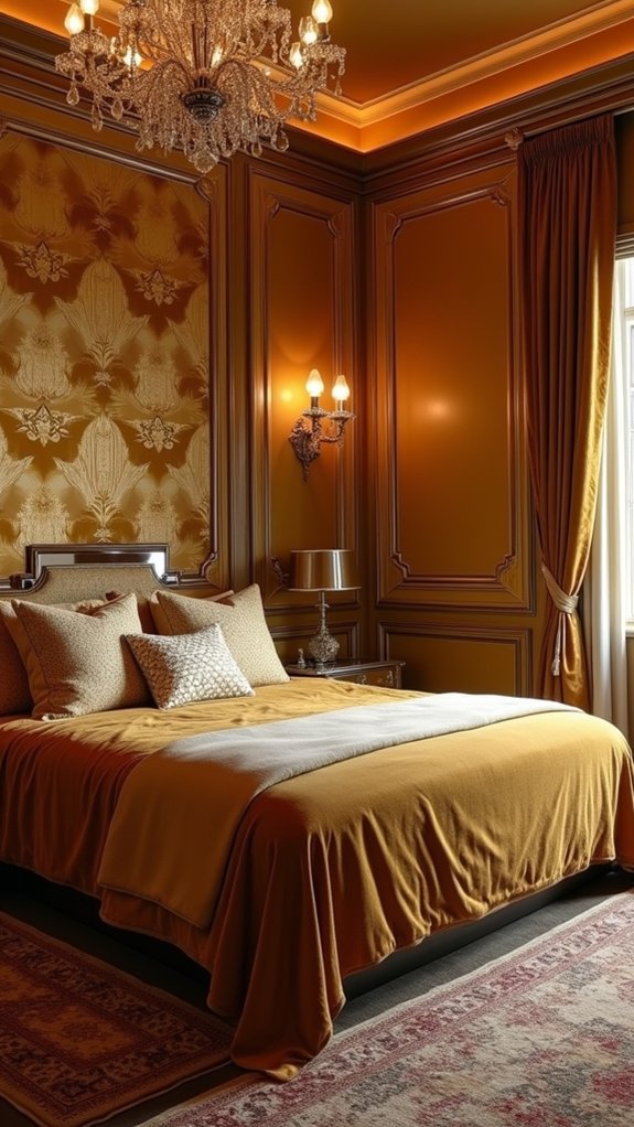 luxurious vintage geometric elegance