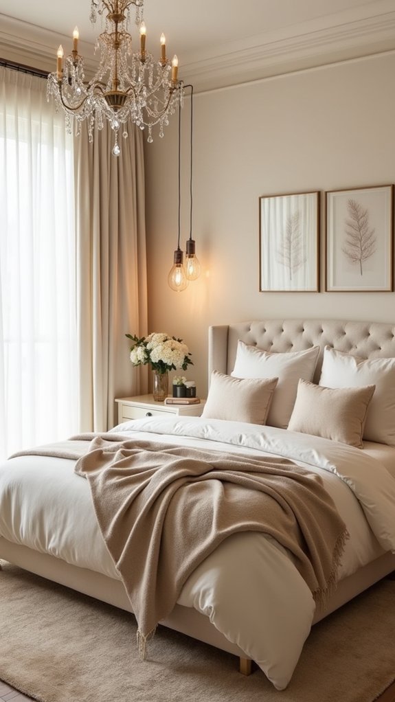 luxurious warm cream layers