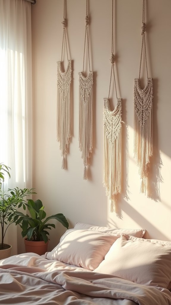 macram hangings for texture