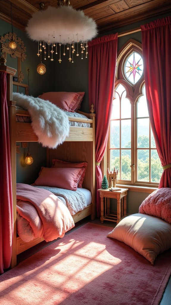 magical castle bunk retreat
