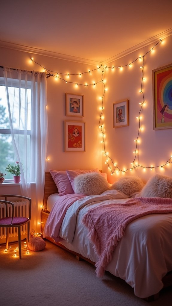 magical string light ambiance