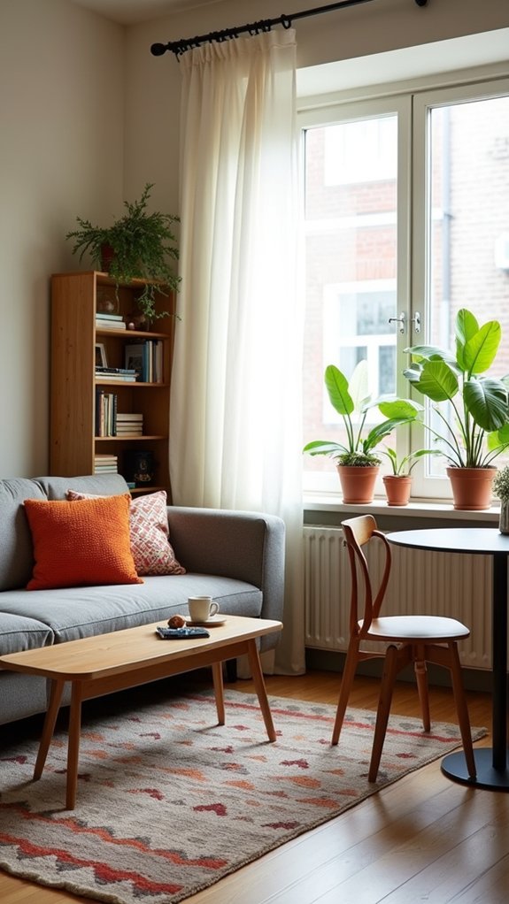 maximize space with multifunctional furniture
