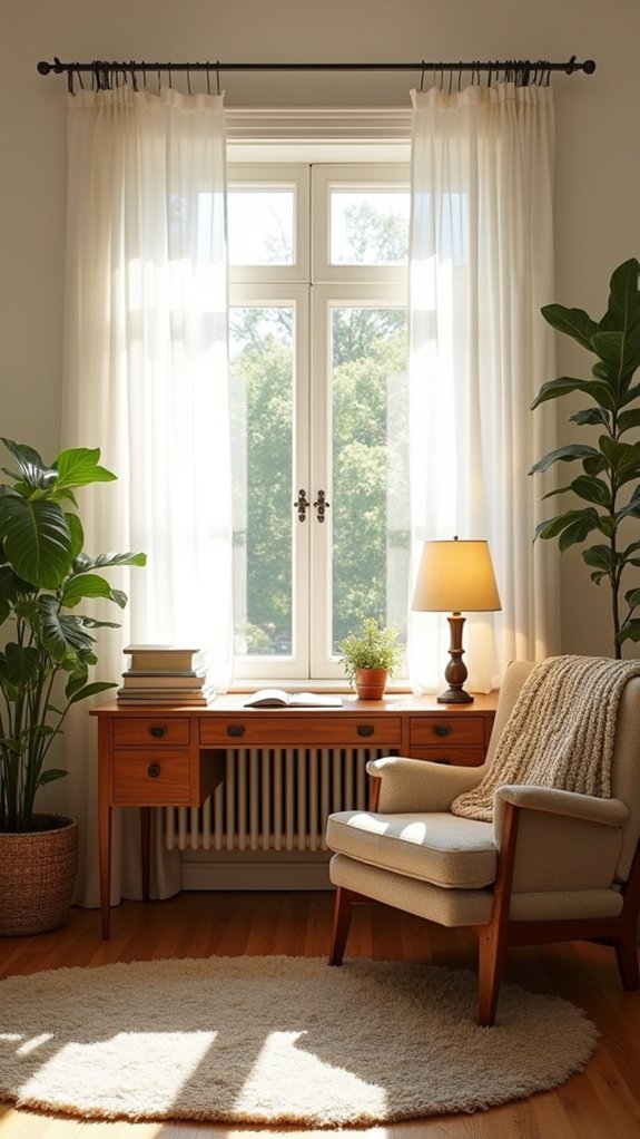 maximize sunlight in workspace