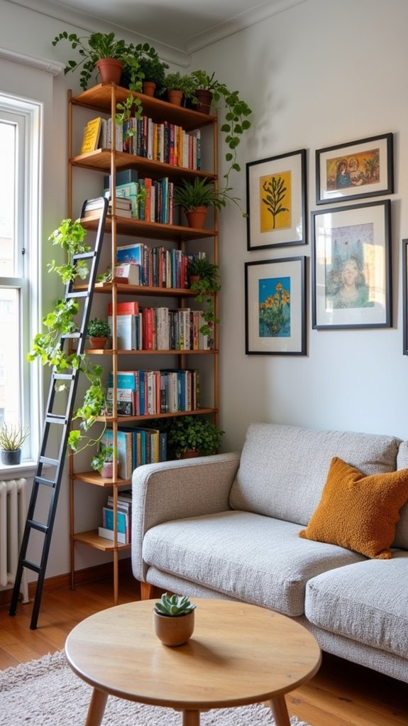 maximize vertical storage options