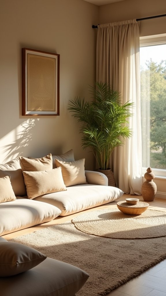 meditation corner for tranquility
