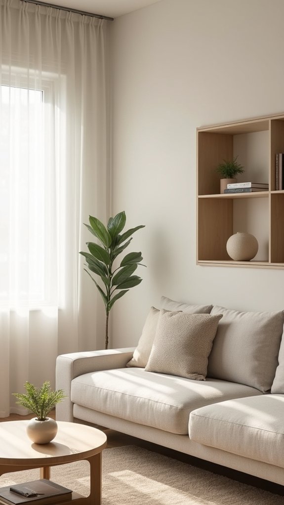 minimalist furniture for relaxation