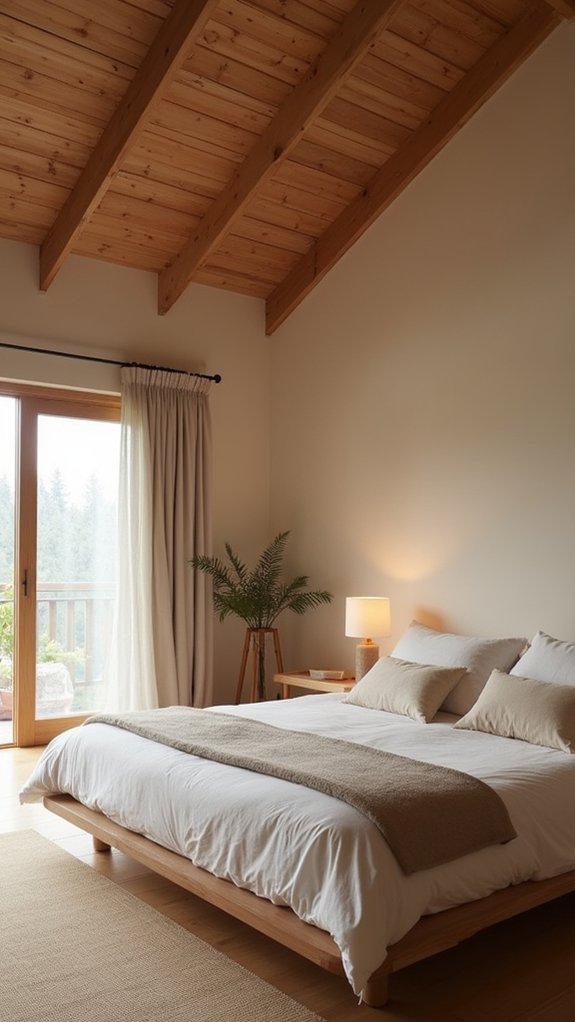minimalist lighting enhances ambiance