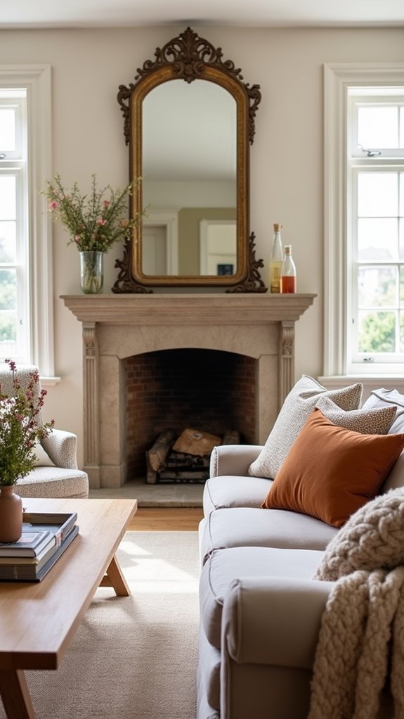 mirrors enhance natural light