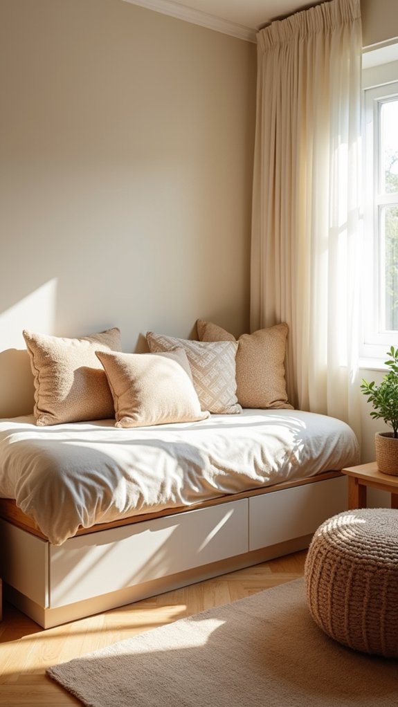 multifunctional daybed with storage