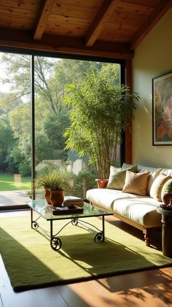 natural cozy serene atmosphere