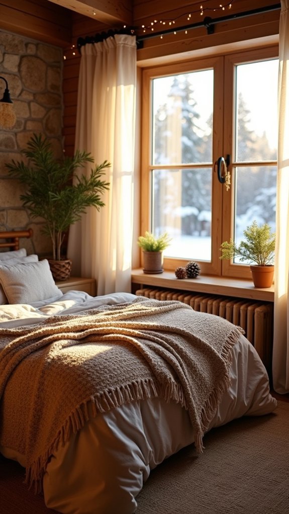 natural tranquility in winter