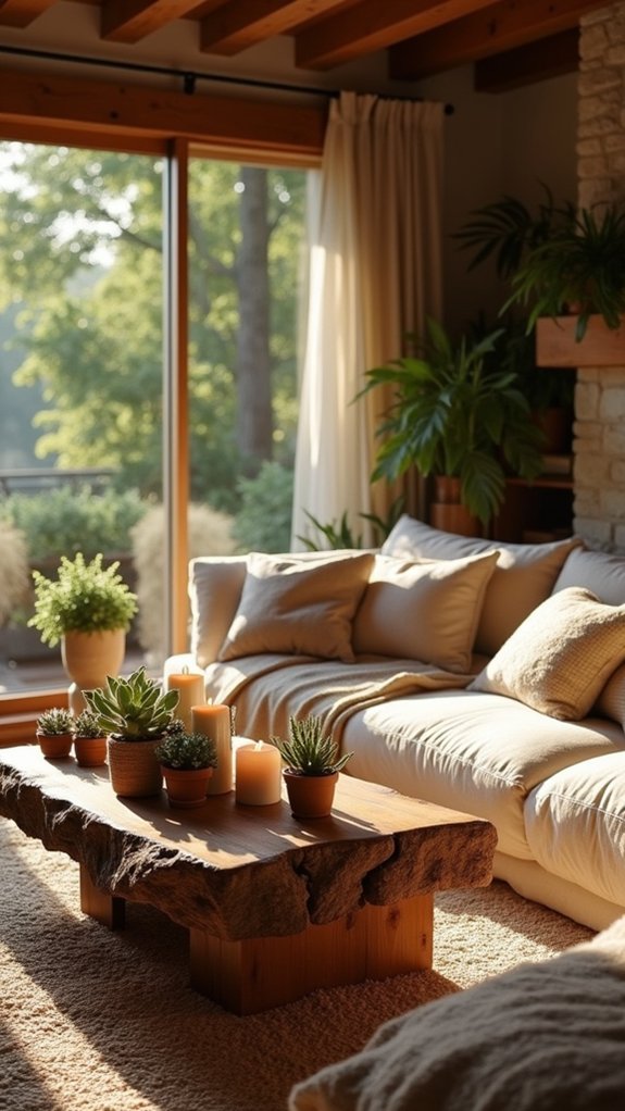 natural warmth and light