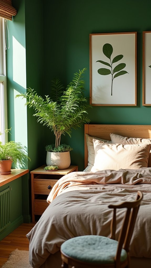 nature inspired bedroom decor