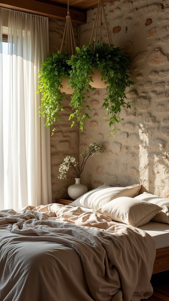 nature inspired bedroom design