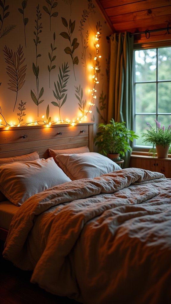 nature inspired bedroom sanctuary