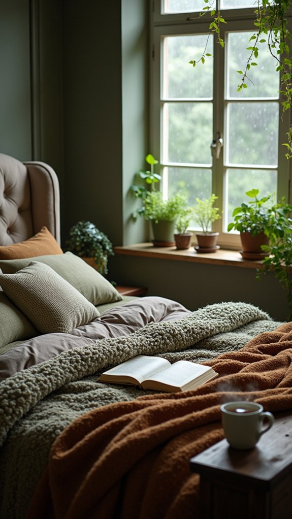 nature inspired calming retreat