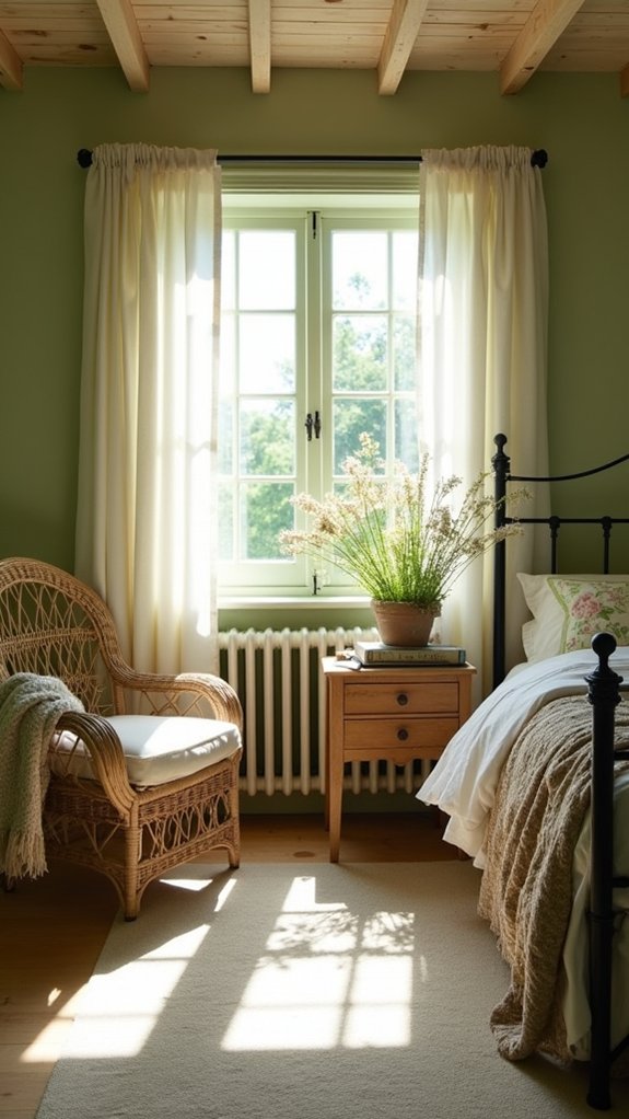 nature inspired cozy bedroom decor