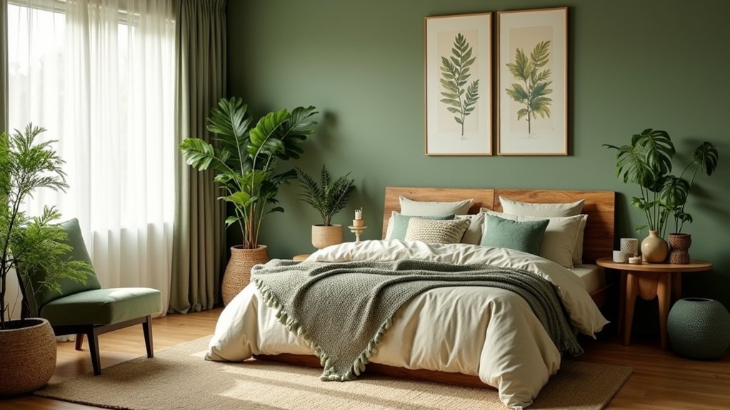 nature inspired cozy bedrooms