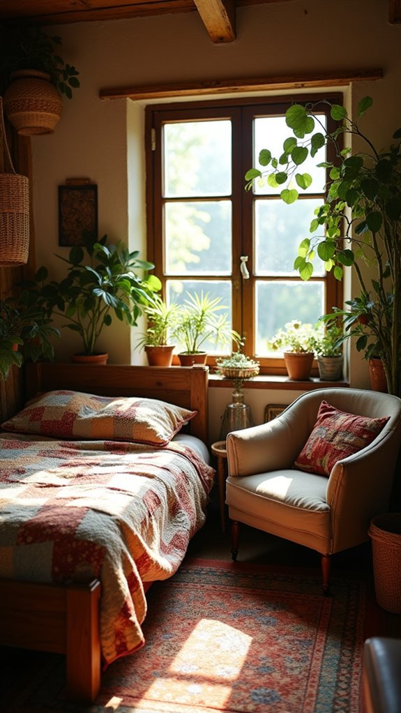 nature inspired cozy sanctuary