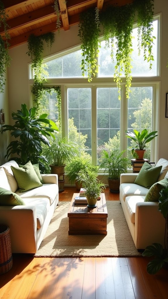 nature inspired vibrant greenery