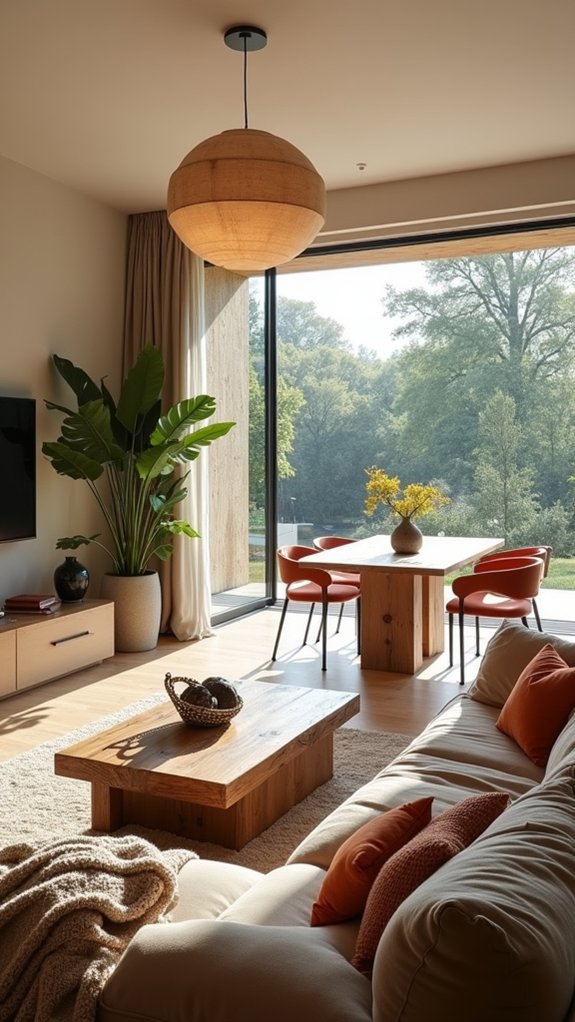 open concept living transformation