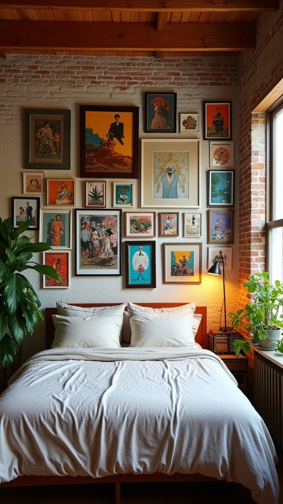 personalized gallery wall display