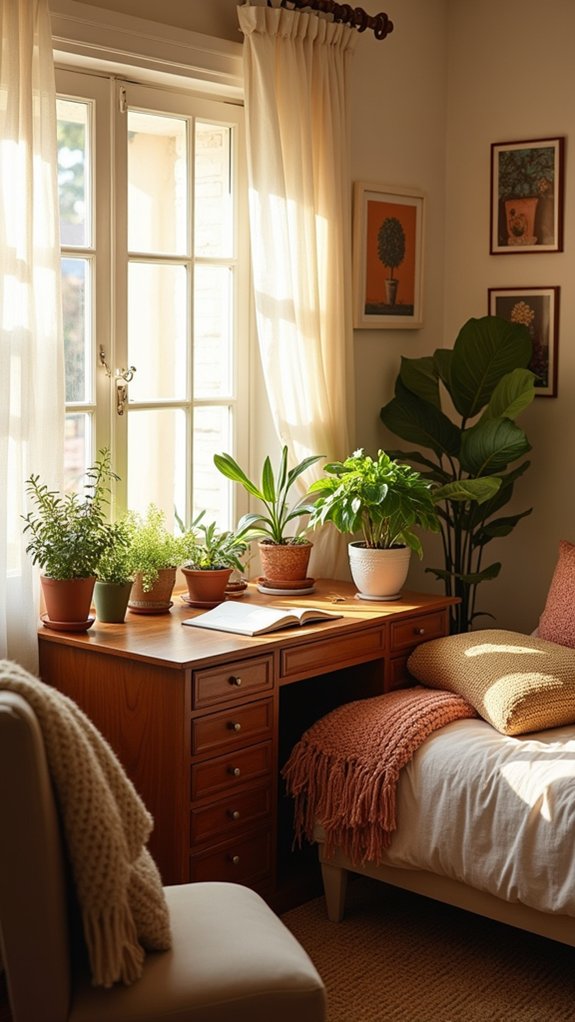 personalized workspace creative touches