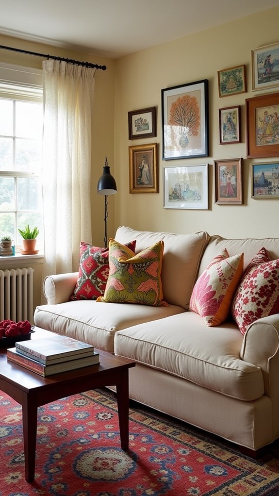 pillow pattern mixing tips