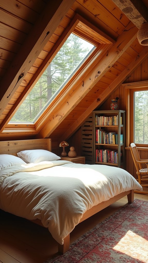 playful wood furniture arrangements