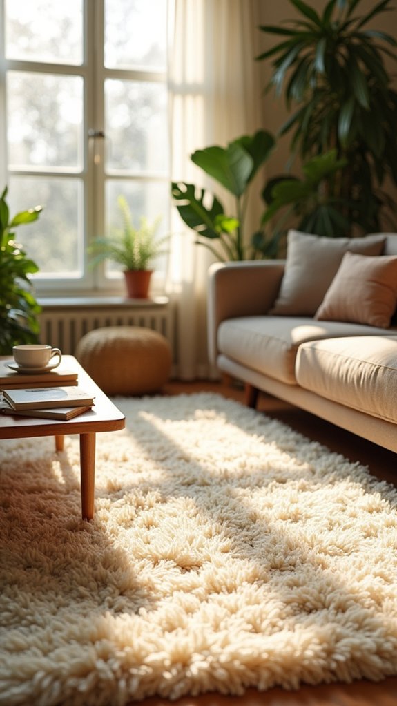 plush texture cozy atmosphere