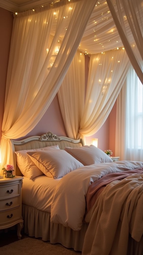 romantic elegant canopy beds