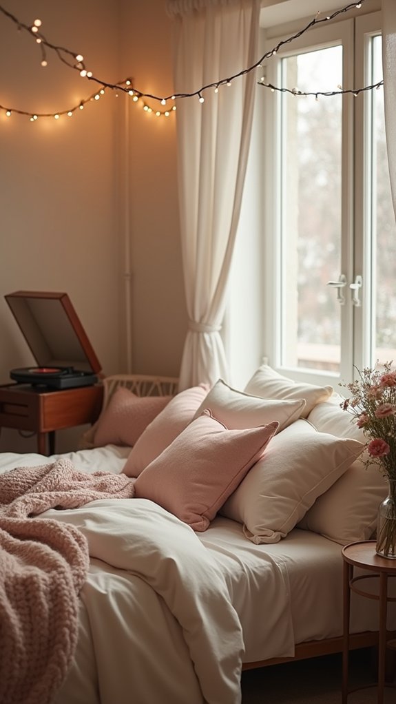 romantic soft music setup