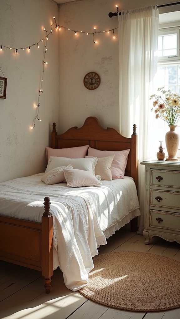 rustic bedroom transformation accessories