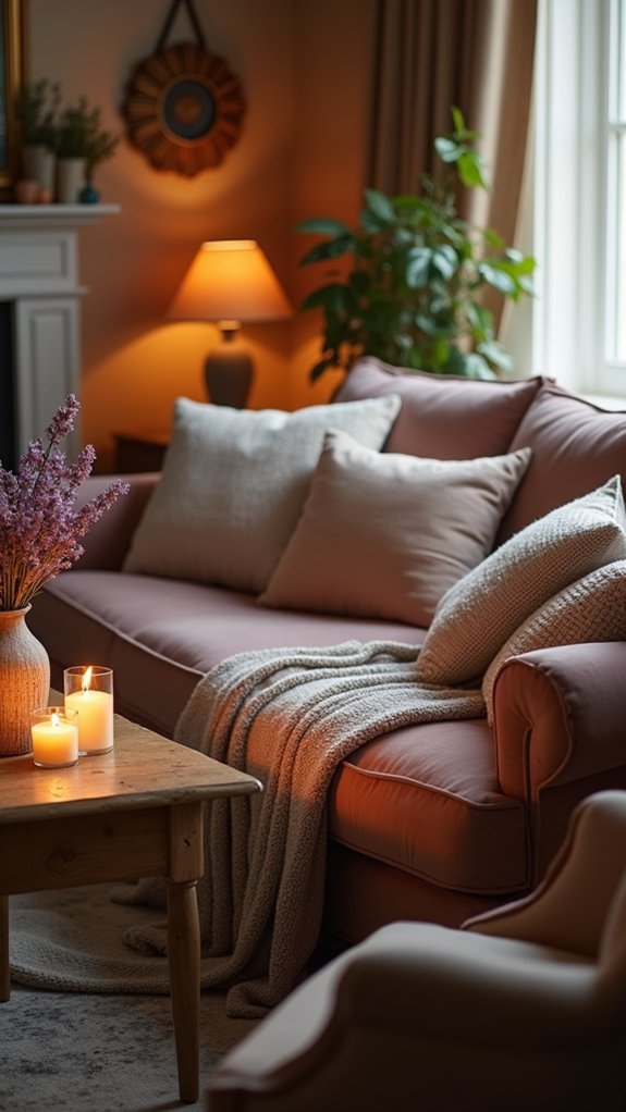 scented elements enhance atmosphere