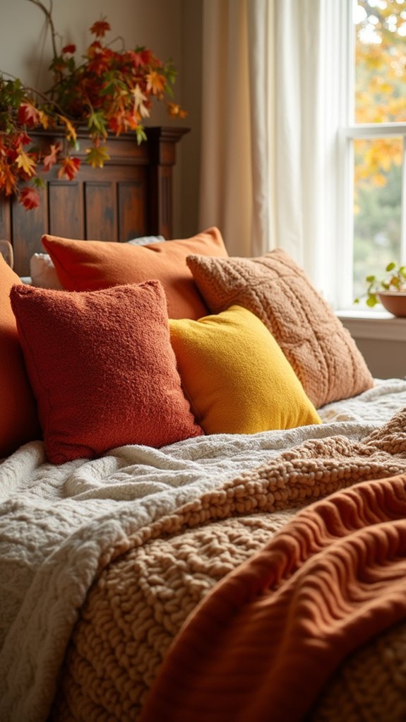 seasonal throw pillow refresh
