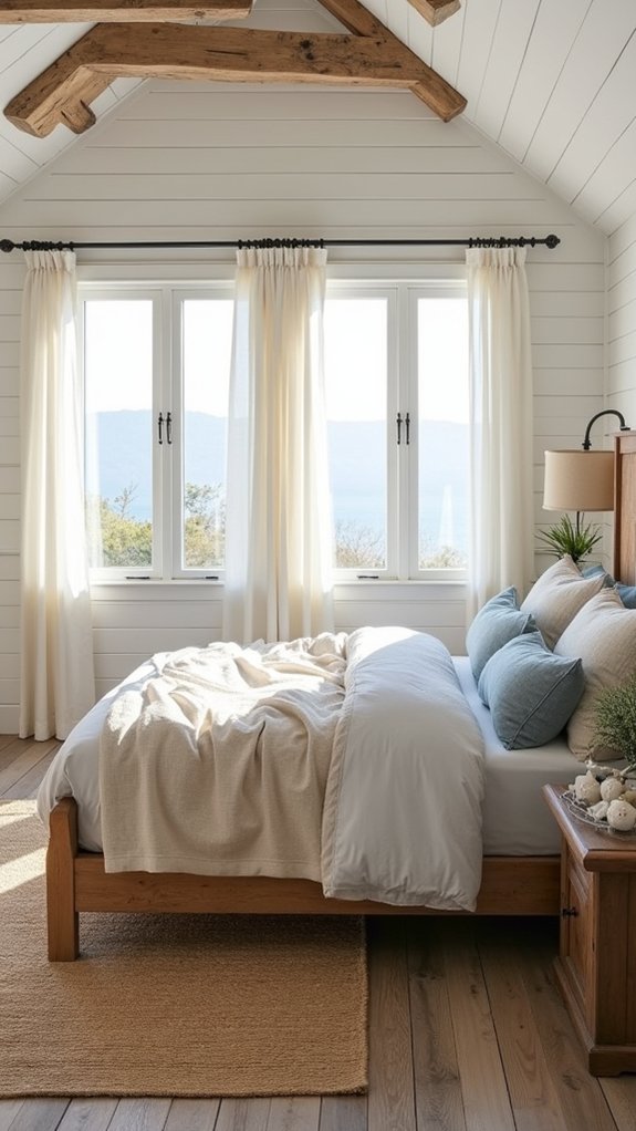 serene coastal bedroom retreat