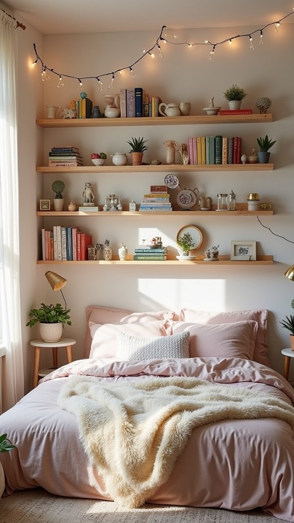 showcase treasures with shelving