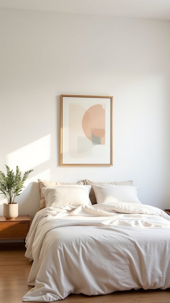 simple calming wall art