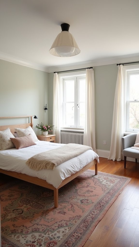 simple light colored flooring elegance