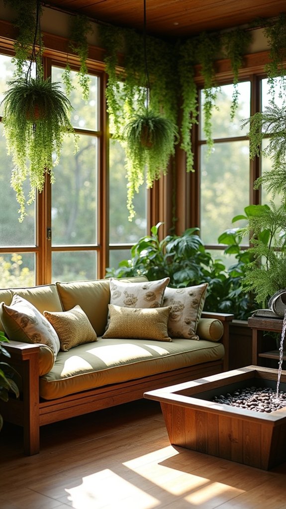 soothing indoor water features