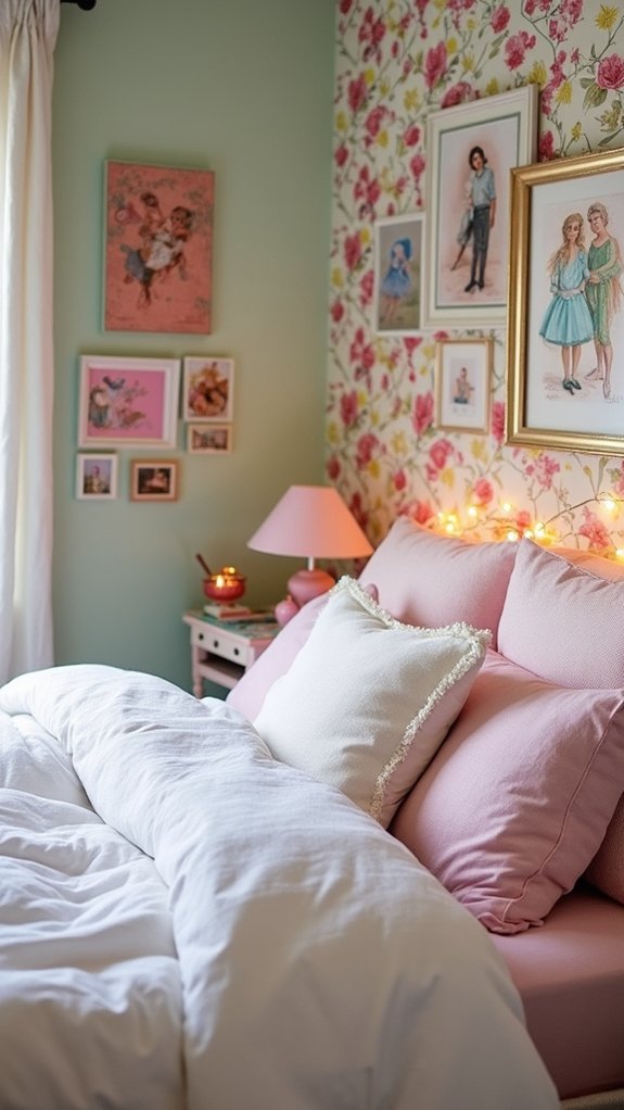 soothing pastel retreat ambiance