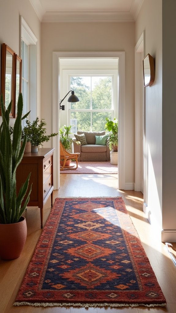 statement runner rug transformation