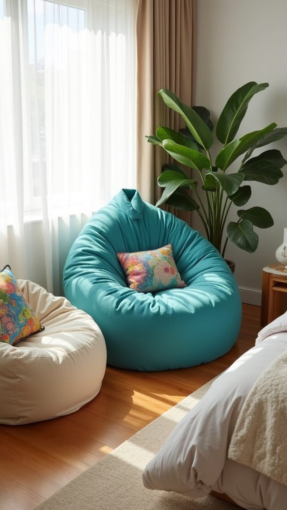 stylish and cozy seating